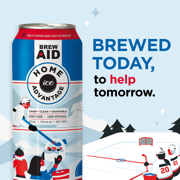 OLD TOMORROW TEAMS UP WITH HOCKEY HELPS THE HOMELESS ON NEW CHARITY BEER