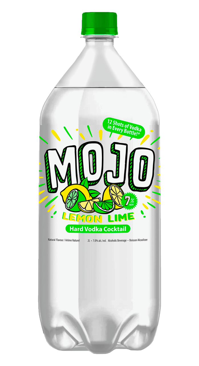 MOJO Lemon Lime Hard Vodka Cocktail 4x2000mL