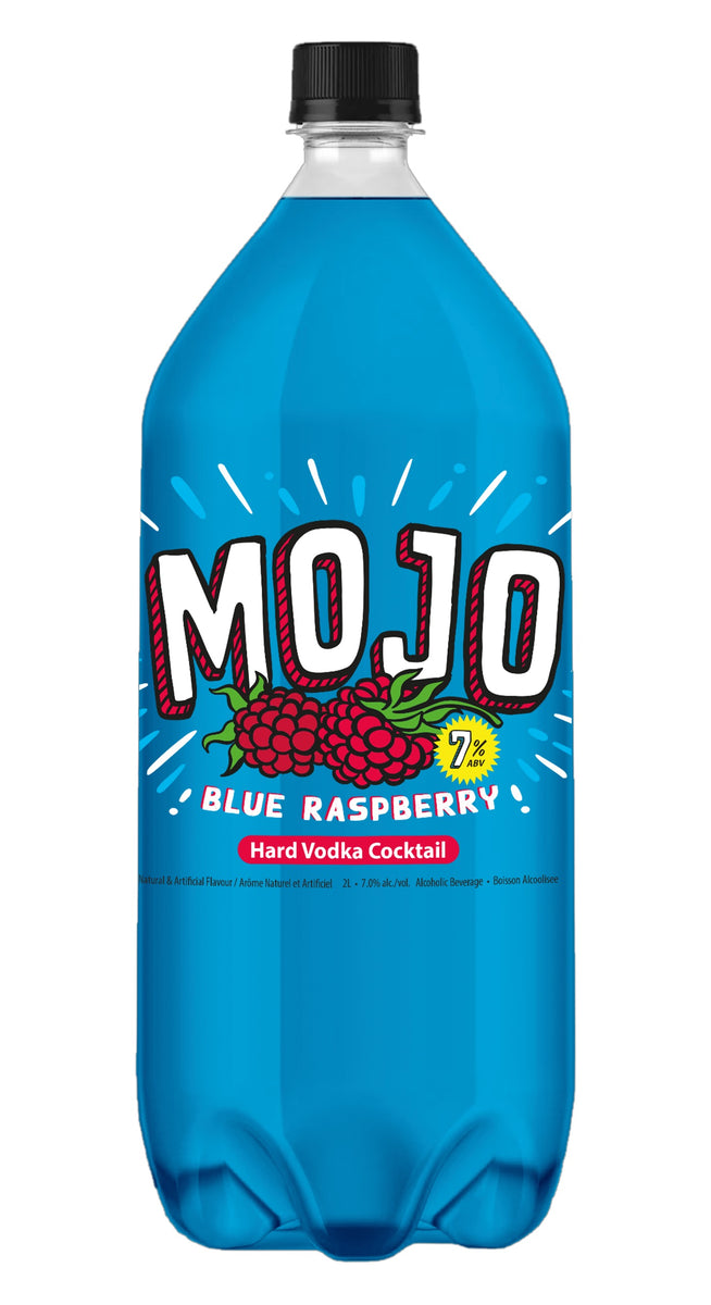 Mojo Blue Raspberry MOJO Blue Raspberry Hard Vodka Cocktail 4 x 2000mL – United Craft